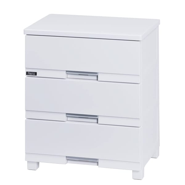 天馬 FP5503/WH(PREMIUM) フィッツプラスプレミアム　幅55cm　3段（セラミックホワイト） FP5503WHPREMIUM