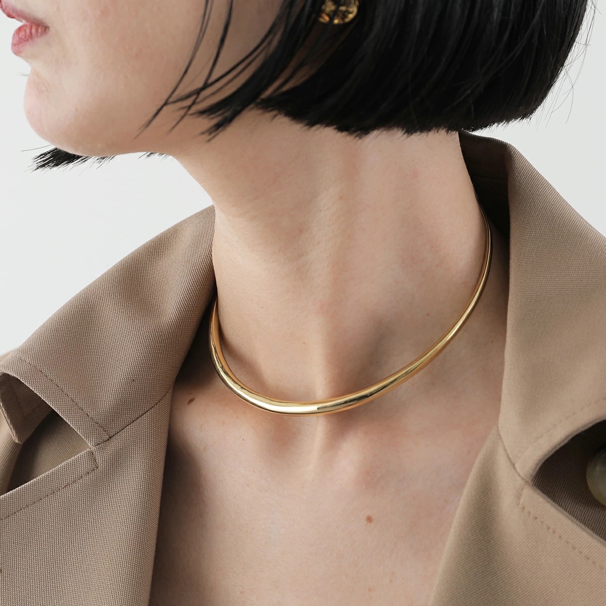 Gabriela Artigas ガブリエラアルティガス チョーカー TUSK CHOKER レディース ネックレス アクセサリー YellowGold
