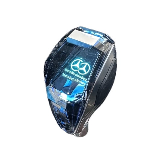 ベンツ　BENZ　汎用　LED 車 シフトノブ イルミネーション 点灯 ギアスティックシフトノブ ギアノブ クリスタル 未使用