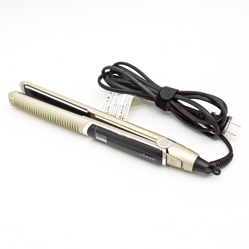 YA-MAN ヤーマン スムースアイロンフォトイオン プラス ゴールド YJHB6N ヘアアイロン 保水ヘアアイロン ヘアーアイロン クリスマス 誕生
