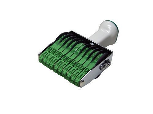 （まとめ買い）サンビー テクノタッチ回転印 欧文2号10連 TK-210 00702699 [x3]