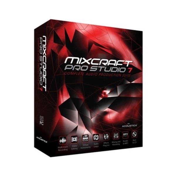 アコースティカ Mixcraft Pro Studio 7 楽曲作成ソフト