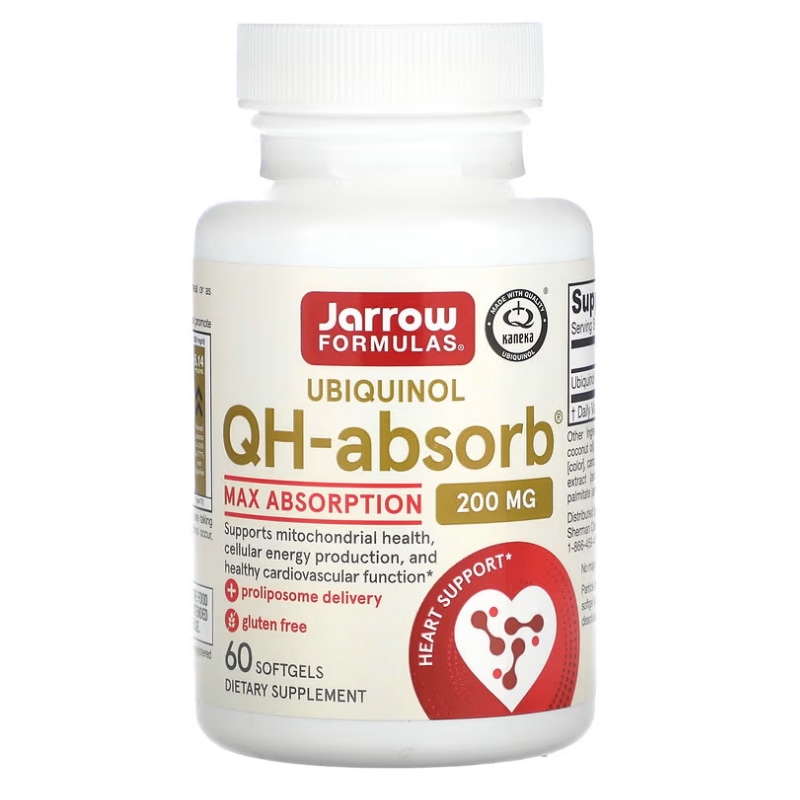 ユビキノール QH-Absorb（QHアブソーブ） 高吸収性 200mg ソフトジェル60粒
