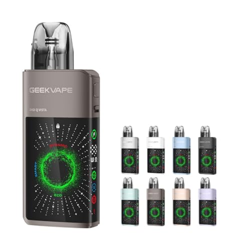 Geek vape Digi Q Vista Pod System Kit 1600mAh 3ml (Max 35W) ギークベイプ デジ キュー ビスタ ポッド 電子タバコ Vape ベイプ (Gu