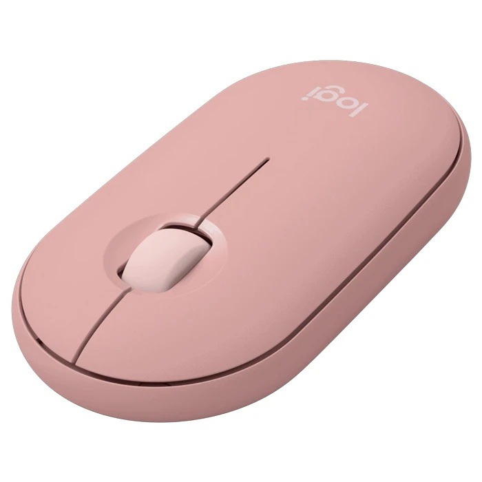 静音 薄型 ワイヤレスマウス PEBBLE MOUSE 2 M350SRO ローズ