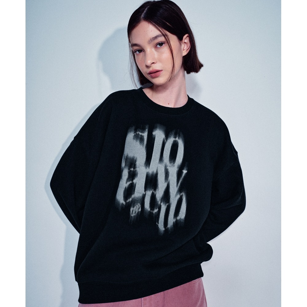 SLOW ACIDブラリーロゴスウェットシャツ[ブラック]