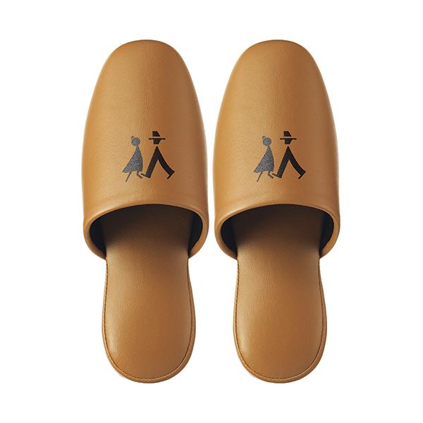 （まとめ） TANOSEEトイレ用 吊り込みスリッパ ベージュ 1足 [x5セット] 6,402円