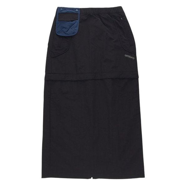 ウェイファインダー配色トランスフォームスカート UQ122CSK12-BLK0