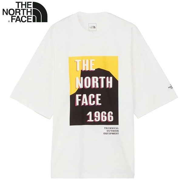 ザ・ノース・フェイス THE NORTH FACE 半袖 カットソー Tシャツ ショートスリーブTNFフライヤーティー ユニセックス NT32432-W 即納