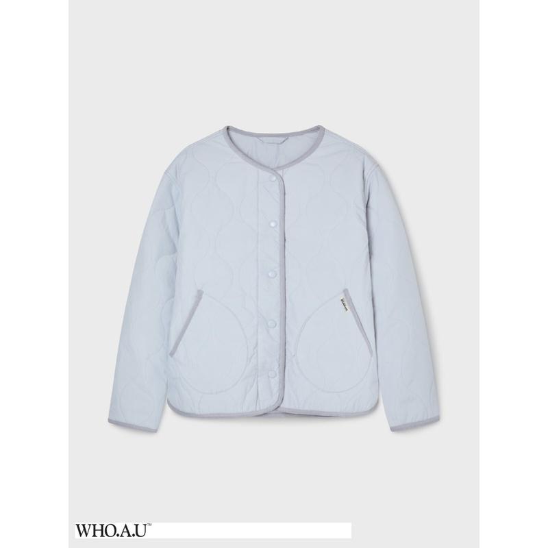 W.A.U Steve Reversible Quilting Jacket(LIGHT BLUE)-WHJJG1112F
