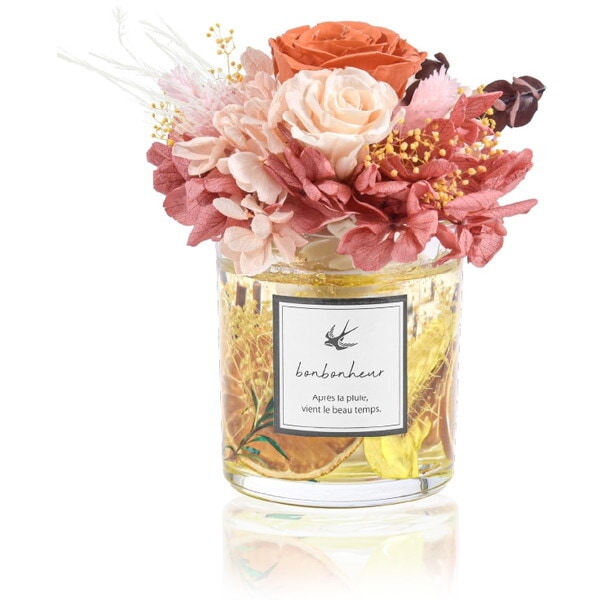 大河商事 bon030 フラワーギフト シルクオレンジ