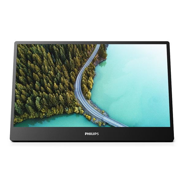 PHILIPS 液晶ディスプレイ 15.6型/1920×1080/Micro-HDMIUSBType-C/ブラック/スピーカー:なし/5年間フル保証 16B1P3300/11