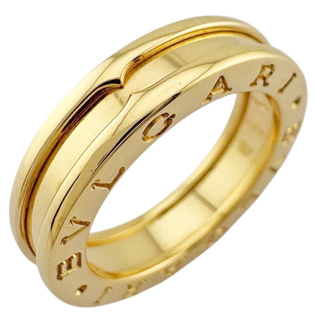 ブルガリ B-zero.1 1バンド リング 指輪 10号 18金 K18イエローゴールド BVLGARI 中古 美品