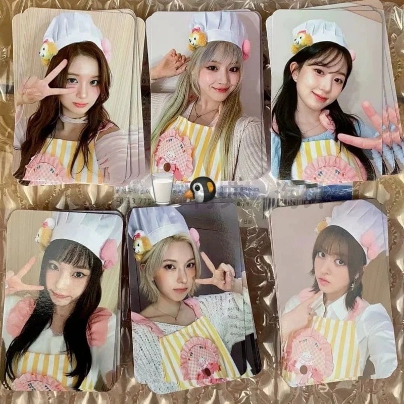 NMIXX countingstars 中華 カフェ 全員　６枚セット