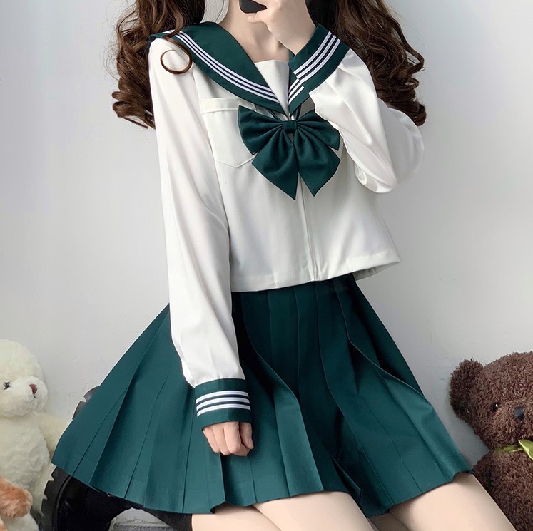 【1つ買うと10つ無料】スーツjkユニフォームベーシックスタイル春と秋の学校アーチミドルスーツレディースネイビースタイルスーツ