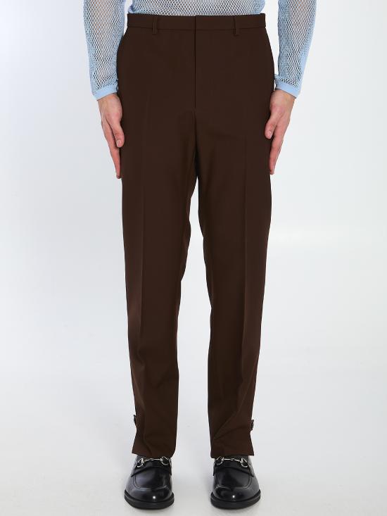 GUCCI Men Straight Pants 820913 BROWN