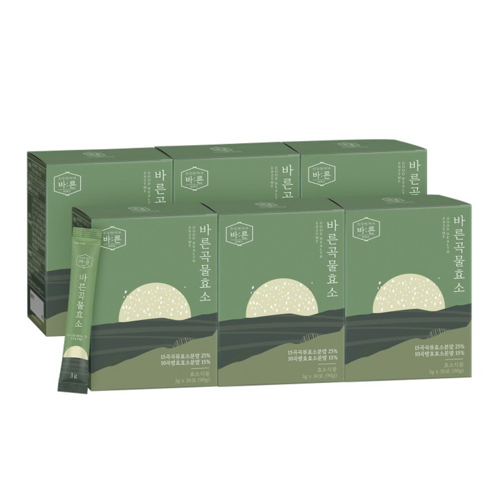 正しい穀物酵素の醤油味90g6個