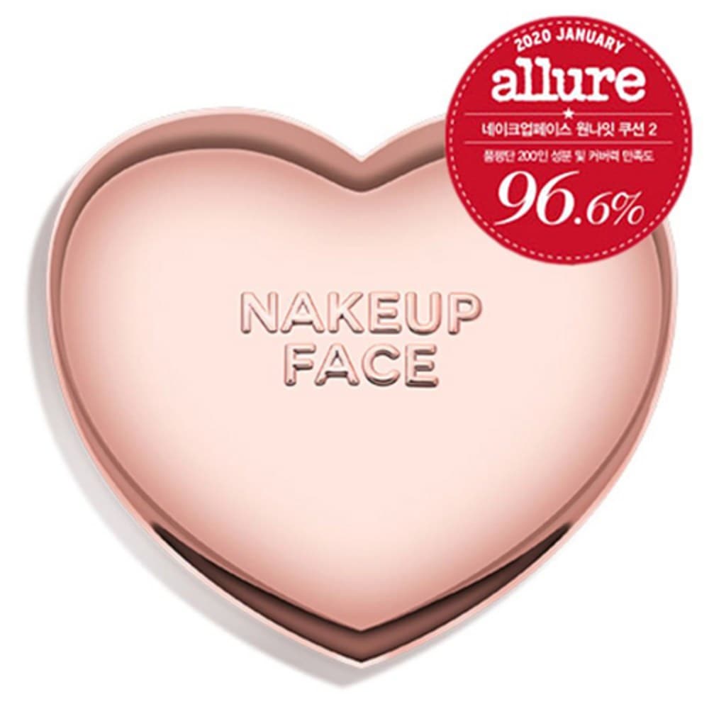 ネイクアップワンナイトクッション乗組員ファクトドライクッションクッションクッションファデ推奨マスクにつかないクッション14g 2号ベージュヌード1個