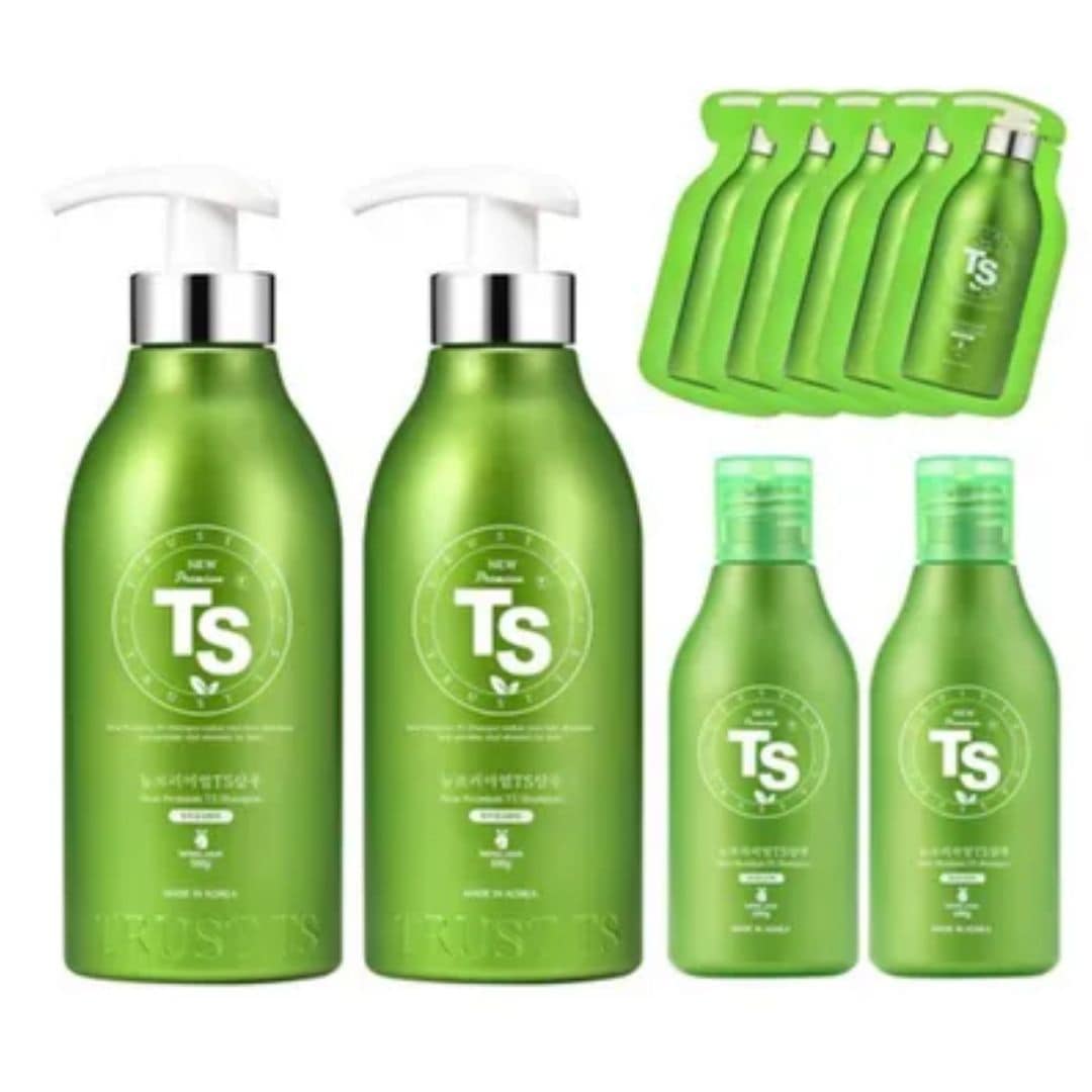 ニュープレミアム 機能性シャンプー 500g 2p + 100g 2p + 6g 5p セット1個 7,143円