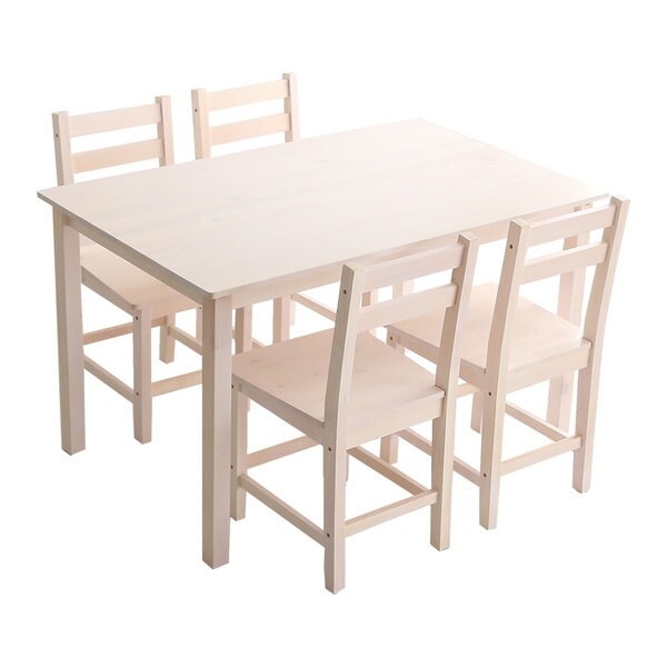 ホームテイスト 北欧テイスト ダイニング5点セット Salute-サルーテ PND-5-WHW ホワイトウォッシュ メーカー直送