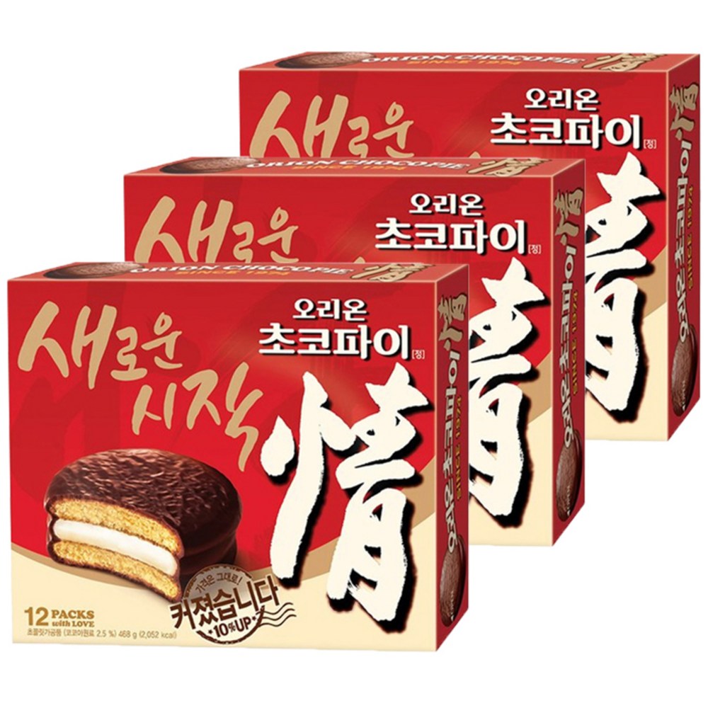 チョコパイ468g3個, 韓国食品