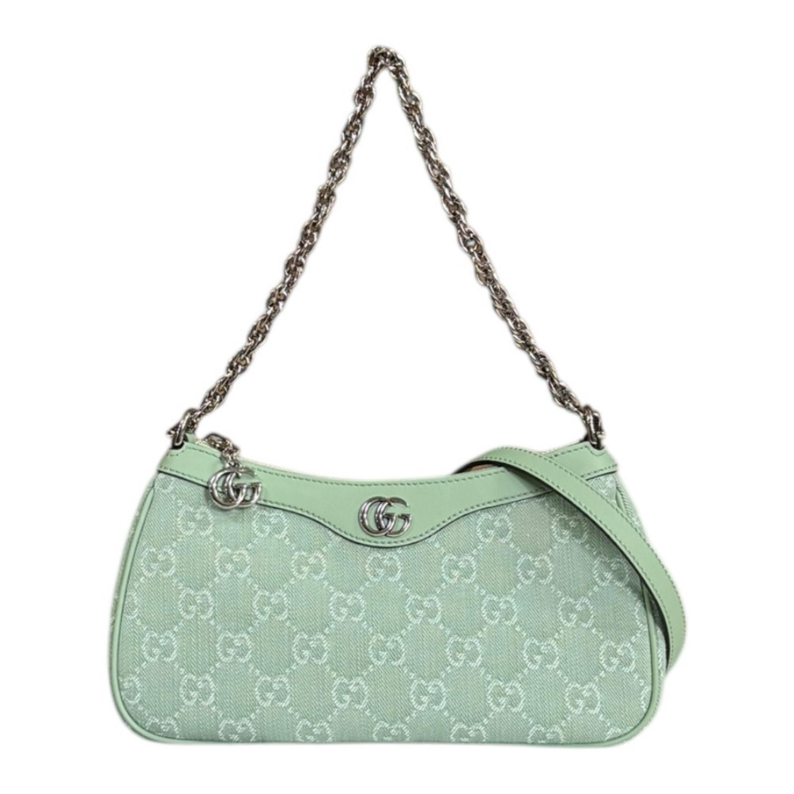 グッチ スモールショルダーバッグ オフィディア ショルダーバッグ 784753 グリーン GUCCI 中古 美品