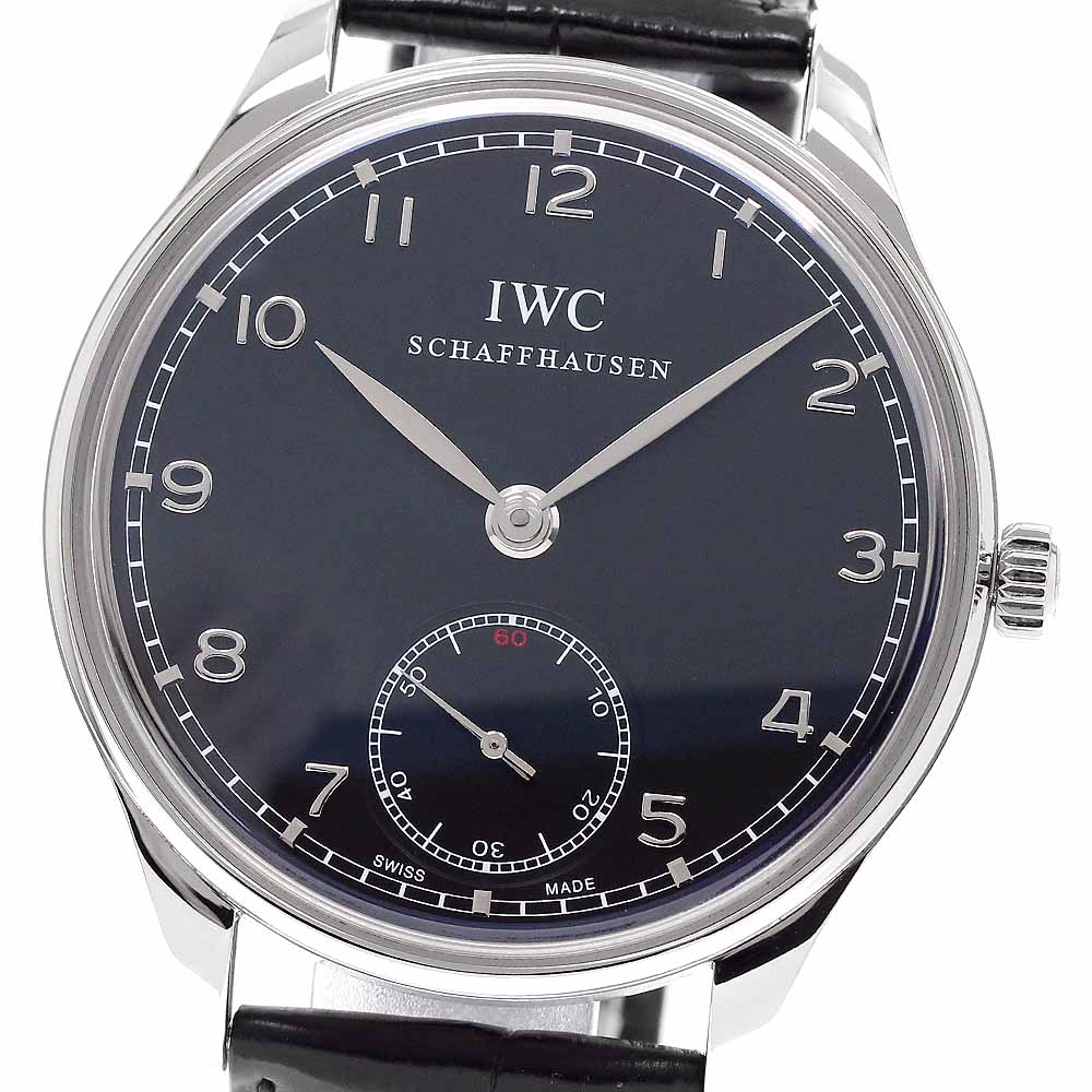 IWC IWC SCHAFFHAUSEN IW545407 ポルトギーゼ スモールセコンド 手巻き メンズ 良品 保証書付き_940120【中古】