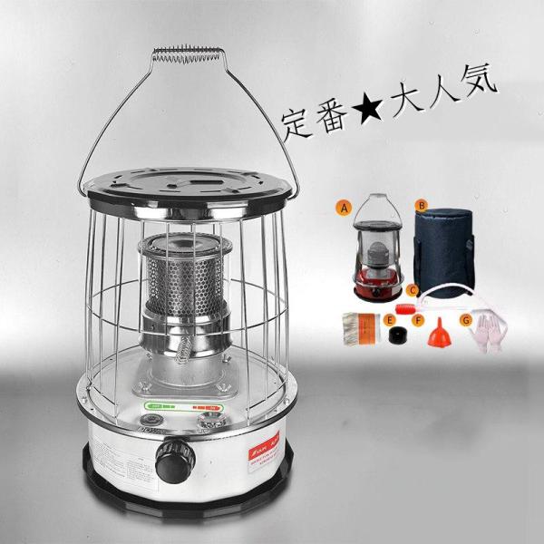 灯油ストーブ 1台2役 暖房器具 石油ストーブ 小型 持ち運び便利 アウトドア 海釣り キャンプ 電源不要 オフィス住設用品 養護老人ホーム