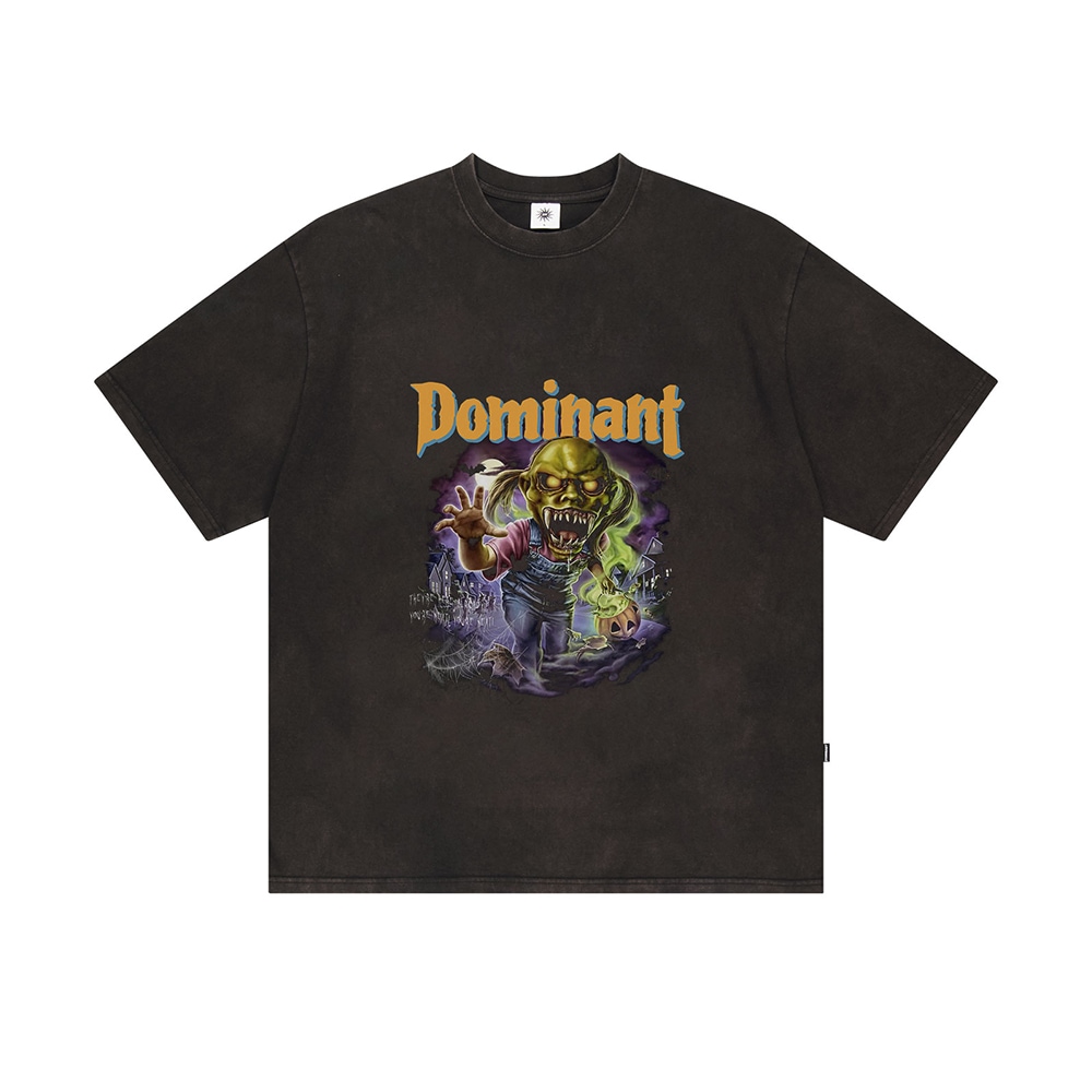 Vintage Washing Goosebumps Tee Black