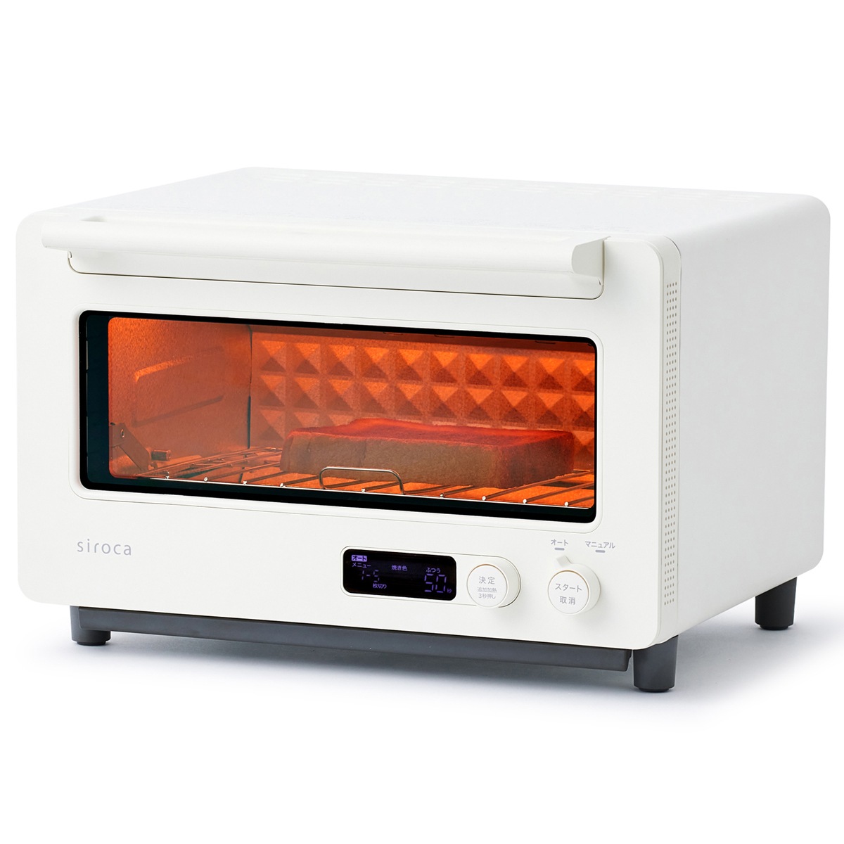 シロカ ST-2D451W オーブントースター　ホワイト ST2D451W