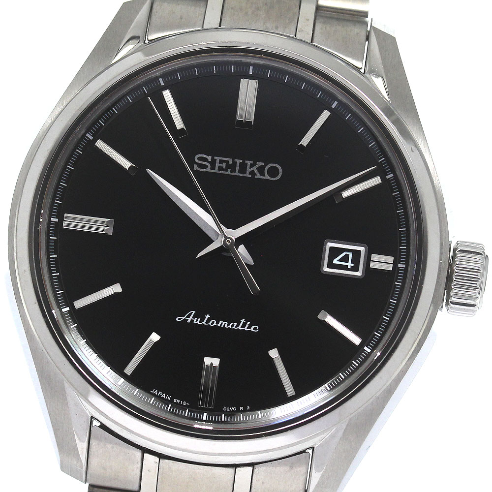 セイコー SEIKO SARX035/6R15-03P0 プレサージュ デイト 自動巻き メンズ 美品 _829626【中古】