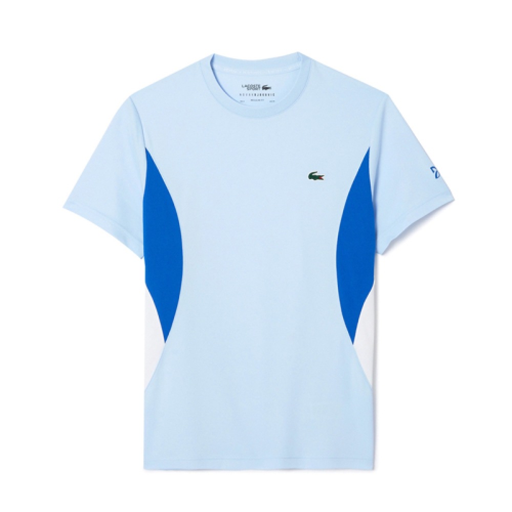 ラコステノバックパーシャルカラーショートスリーブ T シャツ (TH753954GJ2G)