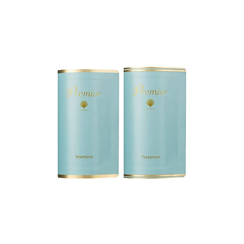 ラサーナ (La Sana) プレミオール シャンプー＆トリートメント 詰め替え用セット 375ml / 375ｇ (アロマティックフローラルの香り) ダメージケア セット