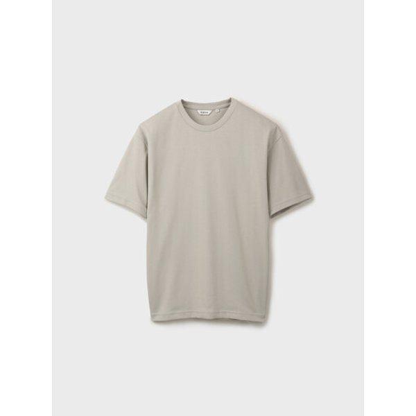メンズオーバーフィット無地半袖TシャツBE_GJA