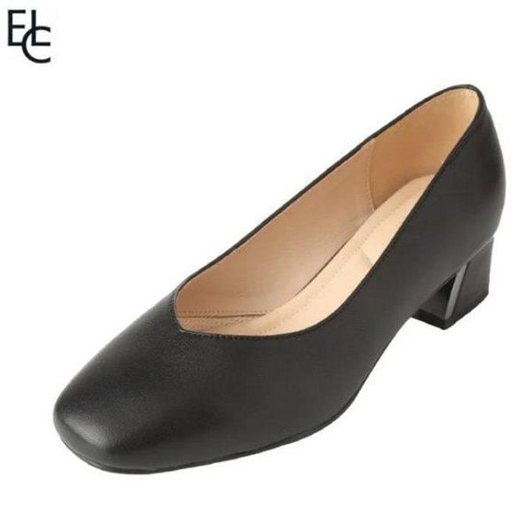 HC14 女性 クッション グッド シープスキン ヒール装飾 LCWD53U613 (43392440)