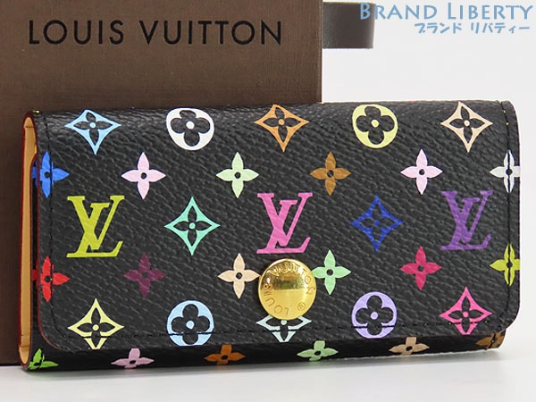 未使用ルイヴィトンモノグラムマルチカラーミュルティクレ4 4連キーケースキーリングキーホルダーM60044 47,988円