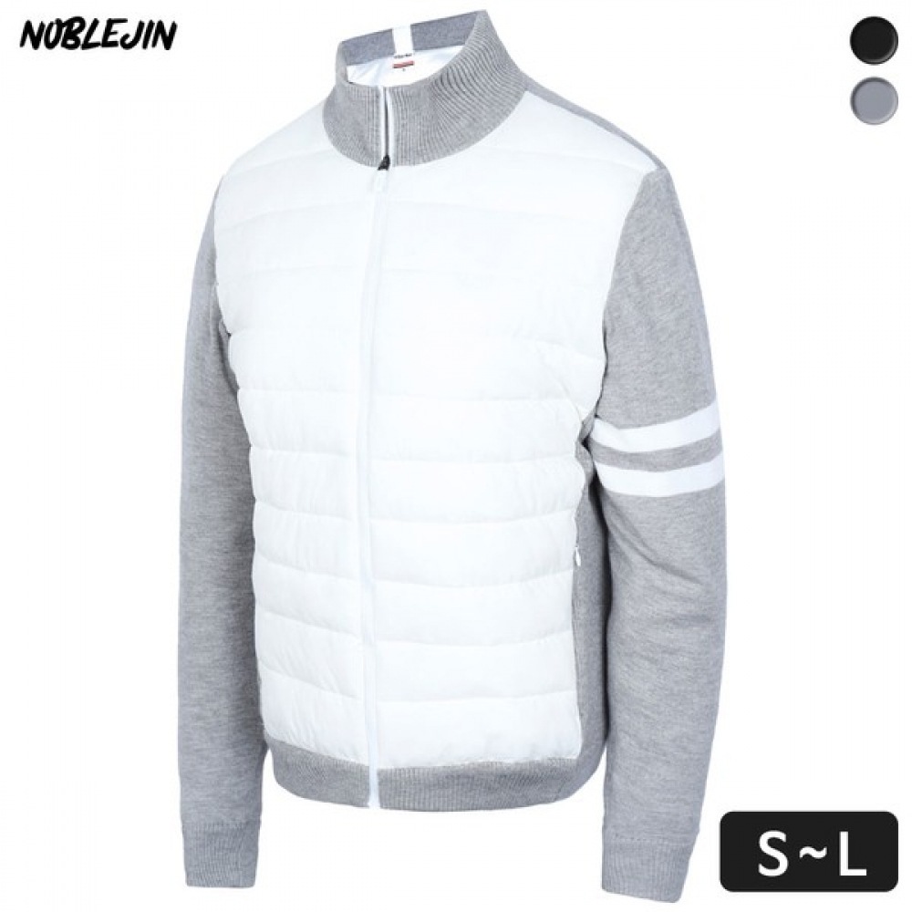 (ノーブルジーンズ) ノーブルジーンズ女性用 704 ニットジャケット女性用ウィンタージャケットゴルフウェア伸縮性ニットジャンパー冬用アウターウェア女性用ジャンパー