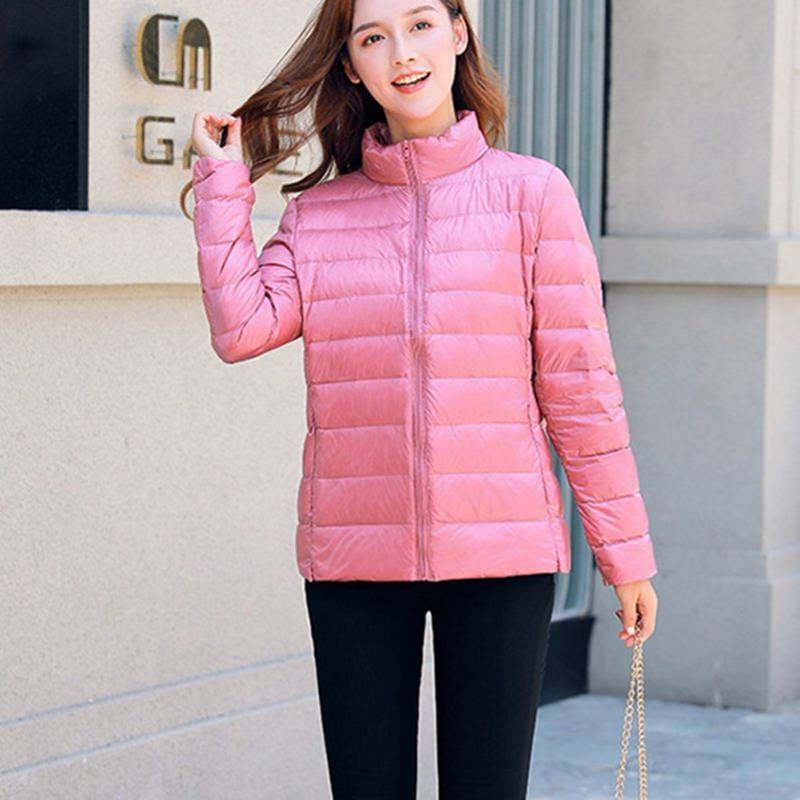 ダウンジャケット レディース ウルトラライト ダウン コート 軽量 大きいサイズ 防風 防寒 ライトダウン 秋冬春 暖かい アウトドア ジャケット 黒 ダウンジャケット レディースダウンジャケット 薄