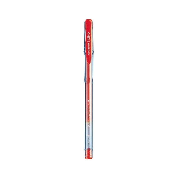 【​限​定​販​売​】 （まとめ） 三菱鉛筆 シグノエコライター UM-100EW.15 赤 10本10セット 筆記具