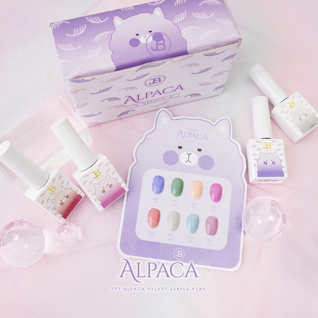 [セット] グラシアジンビー アルパカシーズン 3 8種 ジェルマニキュア セルフネイル