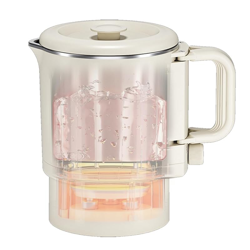 即納：「4分沸騰＆コンパクトに折りたためる」 MACOLAUDER 折り畳みケトル 100℃ 電気ケトル 0.8L 電気ポット 家庭用沸かし器 調乳器具 シリコン 304/316ステンレス鋼 お湯 ラ