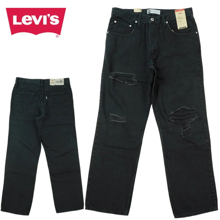 レディース メンズ デニムパンツリーバイス LEVISSILVER TAB 94 BAGGY A35180017シルバータブ バギーパンツ 90s 90年代
