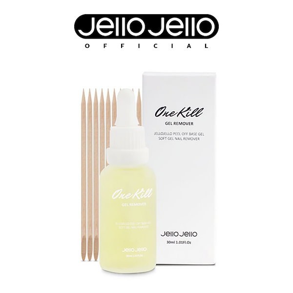 jello jello ワンキルリムーバー 30ml - 除光液