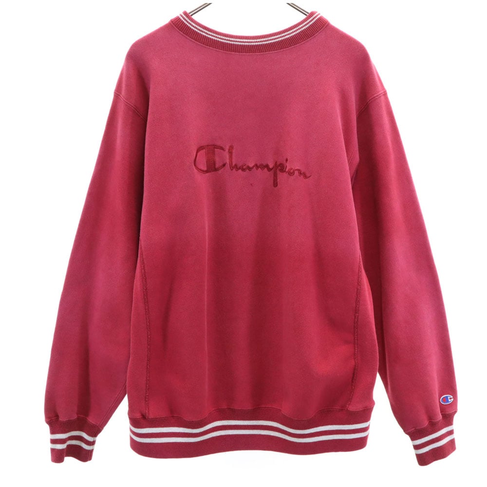 90s リバースウィーブ USA製 刺繍タグ オールド 長袖 スウェット トレーナー L 赤 裏起毛 メンズ 17,380円