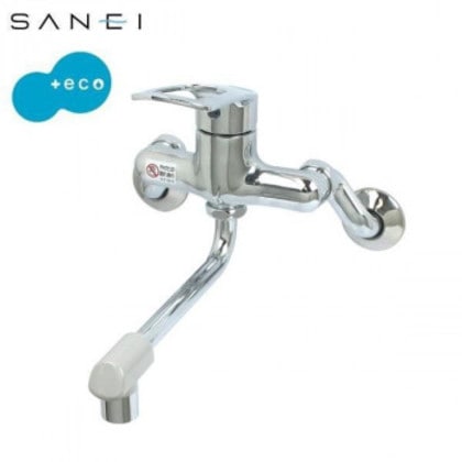 三栄水栓 SANEI キッチン用(壁付) シングル混合栓 K1700ED-4UR-13