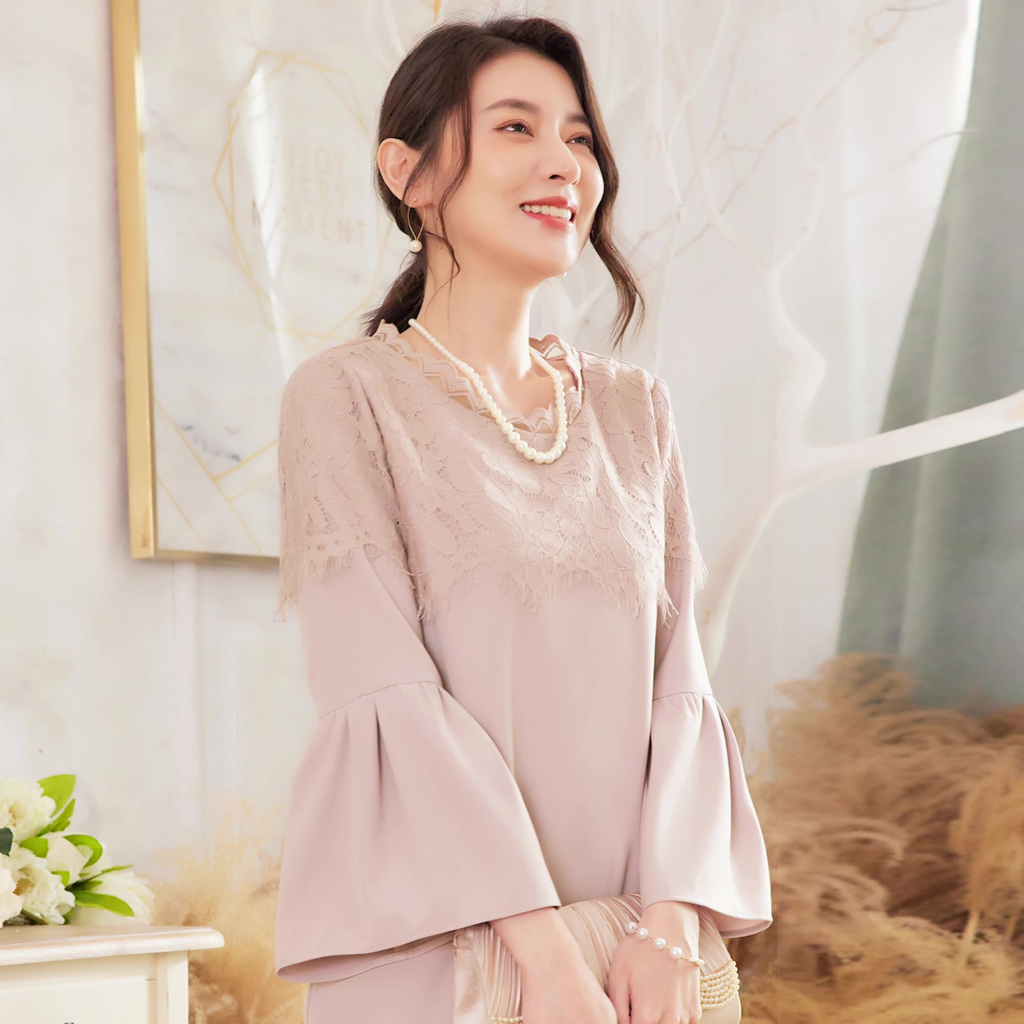 5色 ドレス 結婚式 お呼ばれ パーディー ミモレ丈 パーティードレス レースドレス ワンピース おしゃれ フォーマル 二次会 パーティー お呼ばれ 演奏会 成人式