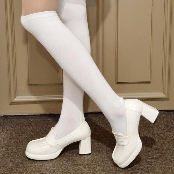 女性のヒールローファー カジュアルシューズ 6.5cm