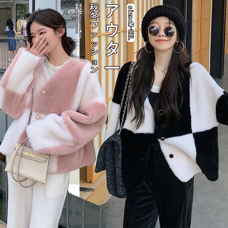 2022新型秋冬のゆったりとした韓国風コートの大きいサイズの厚いコート女性秋冬ファッションPS065 ついに再販開始 在庫処分