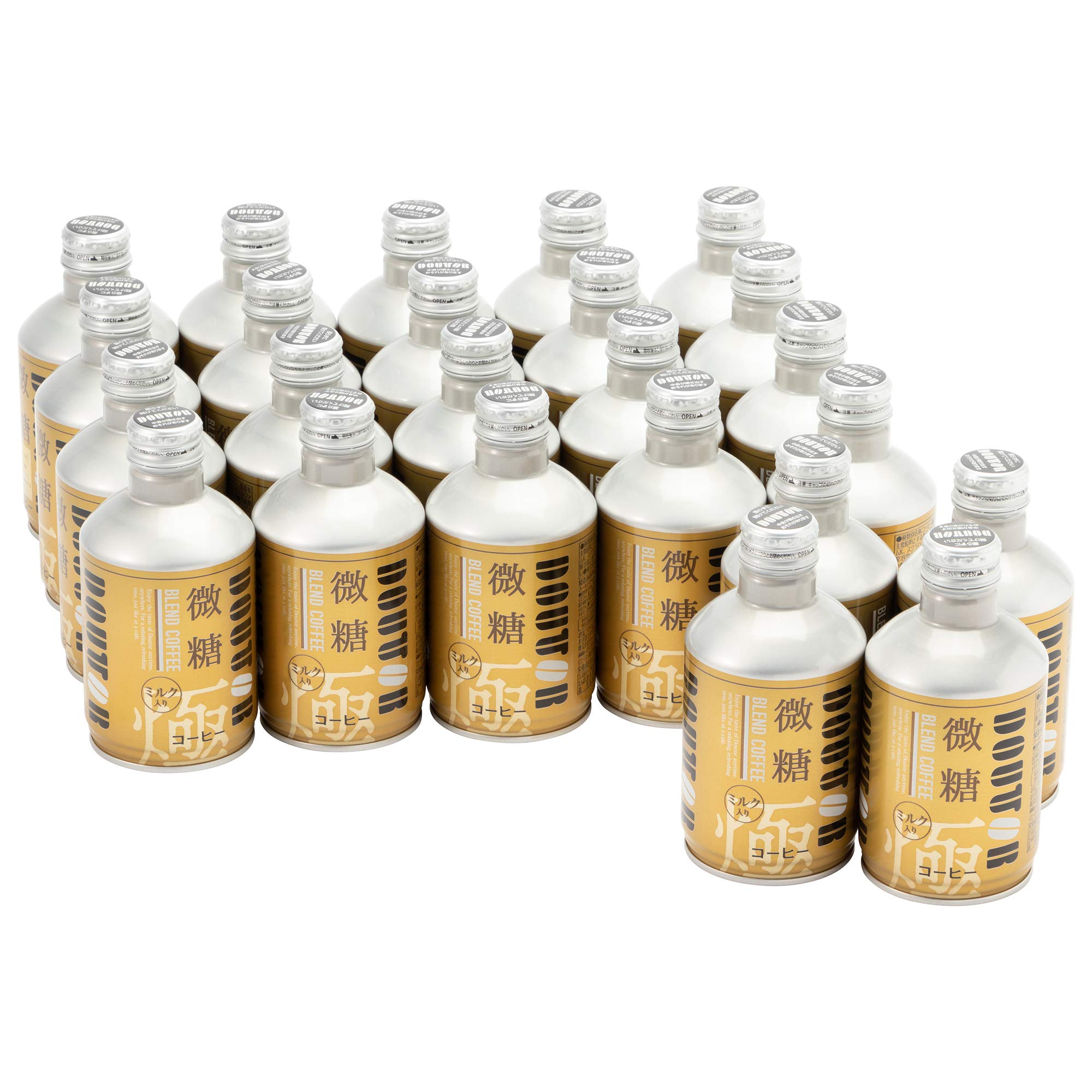 【全国送料無料】 ドトールコーヒー ブラックコーヒーレアル微糖 260g×24本