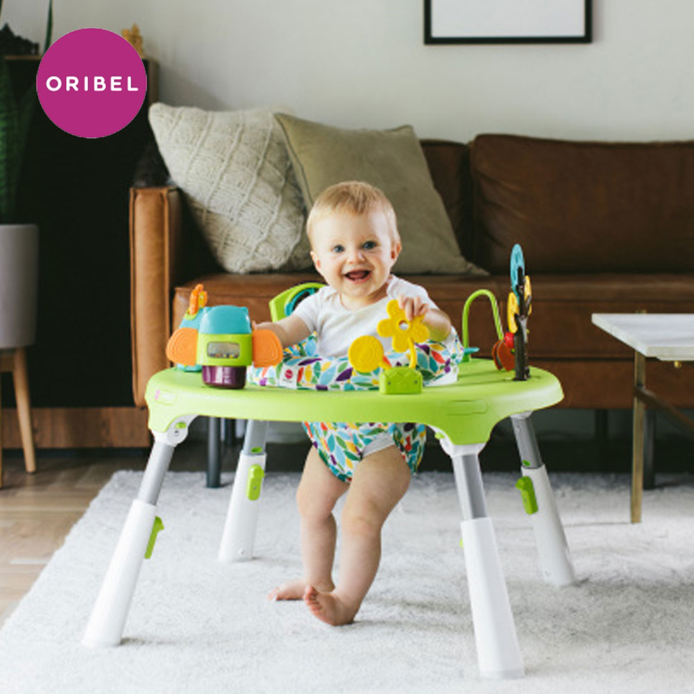 オリベル ポータプレイ ベビーキーパー ジャンパー プレイテーブル 3WAY 補助テーブル 歩行器 知育トイ ORIBEL